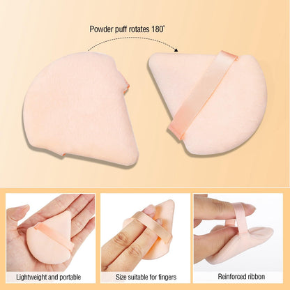 5 Color Triangle Powder Puff Makeup Sponge Cosmetic Foundation Sponge Beauty Makeup Tool